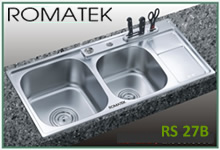 chậu rửa inox Romatek RS 27B