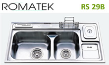 chậu rửa inox Romatek RS 29B