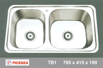 Chậu inox Picenza TB1