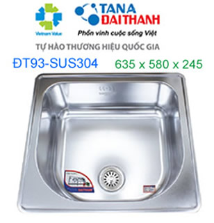 Chậu inox Đại Thành ĐT93