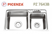 chậu rửa inox Picenza PZ 7643B
