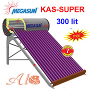 Máy nước nóng năng lượng mặt trời Megasun 300L KAS-SUPER